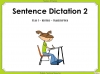 Sentence Dictation 2 - Year 1 Teaching Resources (slide 1/26)
